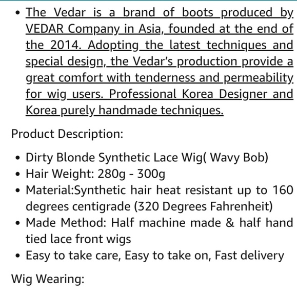 ****SOLD****Beautiful Ash blonde lace-front wig - Picture 3 of 8